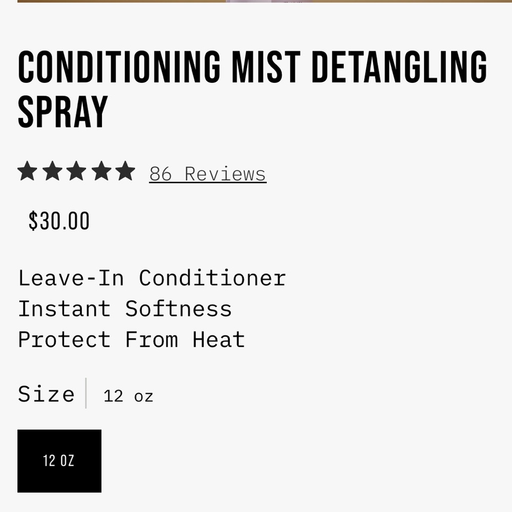 ❗️AG Care Conditioning Mist Detangling Spray NWT - Picture 11 of 16